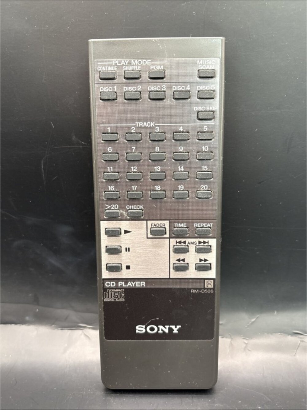 Sony Remote CD PLAYER / RM-D506 CDPC50 CDPC505 CDPC661 146539911
